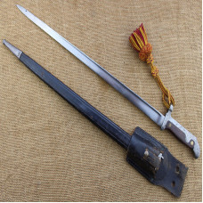 Danish M1915 bayonet with frog and knot